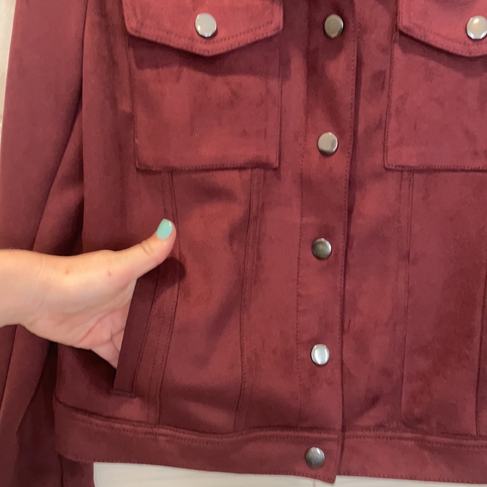 LOFT Suede Jacket - Picture 7 of 11